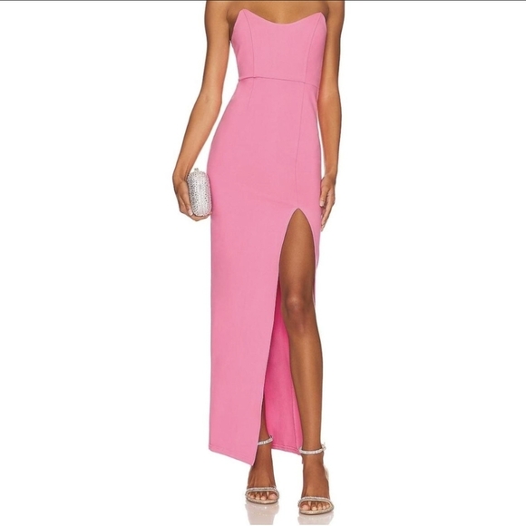 superdown Dresses & Skirts - REVOLVE Superdown Pink Ryleigh Dress Bodycon Maxi